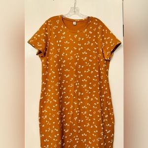 Old Navy midi length cotton dress